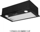 Витяжка Perfelli BI 5212 BL LED - зображення 5