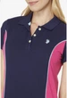 Женское платье-поло U.S. Polo Assn спортивный стиль с боковыми панелями M синий-розовое - изображение 2