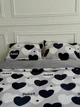 Постільна білизна євро Dushka Home 21535 200х220 см - зображення 2