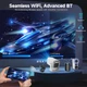 Смарт проектор Magcubic HY260 Pro (HY310) - Портативний мультимедійний LED проектор для домашнього кінотеатру на Андроїд. 4K, Wi-Fi, Bluetooth, Android 11 - зображення 4