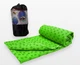 Рушник для йоги і фітнесу EasyFit Yoga Mat Towel 183×63 см Зелений EF-1933-GN - зображення 3