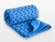 Рушник для йоги і фітнесу EasyFit Yoga Mat Towel 183×63 см Синій EF-1933-BL - зображення 2