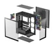 Корпус DeepCool CG580 4F V2 Black (R-CG580-BKADA4-G-2) без БЖ - зображення 3