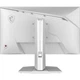 Монітор ігровий 27" MSI MAG 274QRFW E20 IPS 2560x1440 200 Гц 300 кд/м² White - зображення 3