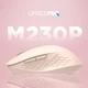 Беспроводная мышь OfficePro M230P 2.4 ГГц/Bluetooth 800/1200/1600 dpi Pink (M230P) - изображение 5