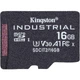 Карта памяти microSDHC Kingston Industrial 16 GB UHS-I (U3) V30 A1 (SDCIT2/16GBSP) - изображение 1