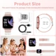 Смарт-часы Oukitel V7 с Bluetooth звонками IPS 1.85" 320x386 300 mAh Pink (6941749851062) - изображение 2