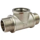 Трійник Fado FITT NICKEL 1/2" РЗ-РВ-РЗ латунь (T51) - зображення 1
