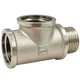 Тройник Fado FITT NICKEL 1/2" РВ-РВ-РН латунь (T31) - изображение 1