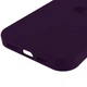 Чохол Avantis силіконовий Full Silicone Case for iPhone 12 Pro Max Dark Purple (з MagSafe) - изображение 3
