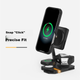 Бездротовий зарядний пристрій Aulumu M01 15W Black - зображення 3