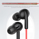 Навушники DOOSEYUON Type-C Black-Red - зображення 5