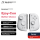 Контролери Mobapad M6 HD Joycons Nintendo Switch Controller White - зображення 2