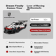 Конструктор LEGO TECHNIC Porsche 911 RSR 1580 деталей (42096) - изображение 6
