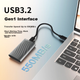 SSD диск Lenovo PS6 1TB USB 3.1 Storm Grey External - изображение 6