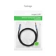 Кабель мультимедийный 3.5mm M to 3.5mm F 2.0m AV118 blue Ugreen (40675) - изображение 7