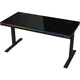 Компьютерный стол Lorgar PRO 80G Glass Black (LRG-DP80G) - изображение 1