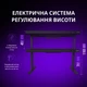 Компьютерный стол Lorgar PRO 80G Glass Black (LRG-DP80G) - изображение 3