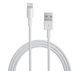 Кабель Apple Lightning USB 1м для iPhone iPad iPod белый для быстрой зарядки и передачи данных - изображение 5