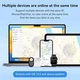 Брелок-антипотеря Hoco E94 для iPhone iPad поддержка Apple Find My фиолетовый с длительным сроком службы батареи - изображение 4