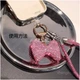 Брелок Swarovski Heart Black аксессуар для телефона стильное украшение с кристаллами для девушек и женщин - изображение 4