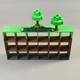 Підставка для фігурок Minecraft полиця для Kinder Joy Minecraft 2026, органайзер для 28 фігурок - зображення 9