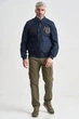 Темно-синій бомбер Leader Aeronautica Militare 8540 60 - зображення 3