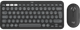 Комплект клавіатура + миша Logitech Pebble 2 бездротовий сірий (L920-012239) - зображення 1