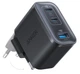 Мережевий зарядний пристрій Anker Charger - 70W, 2xUSB-C PD & 1xUSB-A Black (7235834) - изображение 1