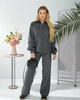 Жіночий теплий жакет з накладними кишенями LadyLike 42 Сірий (ll2236964491365) - зображення 1
