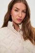 Куртка жіноча MOODO 4905 42 XL бежева - изображение 5