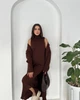 Комлект з сукні та кардигану One size Коричневий (10117) - зображення 4