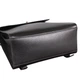 Кожаный женский рюкзак DE ESSE черный городской с клапаном и молнией 25x24x9 см De Esse 55152 - изображение 5
