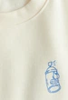 Світшот H&M для хлопчика 10-12 зріст 146-152 кремовий молочний - зображення 3
