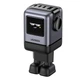Мережевий зарядний пристрій Ugreen Uno RG Robot GaN X688 3xUSB-C + 1xUSB-A 100W PD TFT дисплей Сірий (45515B) - зображення 1