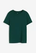 Футболка H&M базова для хлопчика 10-12 зріст 146-152 темно-зелена - зображення 1