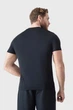 Футболка AVECS чорна з технологією Soft Touch 30499/1 M - изображение 4
