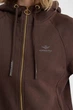 Коричнева спортивна кофта Aeronautica Militare 8347 M - зображення 5
