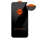Захисне скло Mossily для iPhone 11 Anti-Dust 9H Black з захистом динаміка антистатичне (з набором для поклейки) - зображення 1