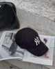 Бейсболка кепка New York чорний з білим 57-59 - зображення 2