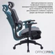 Офісне крісло OfficePro Skyline OC750-B-DG-DG (OC750-B-DG-DG) OfficePro OC750-B-DG-DG 970031 - зображення 12