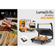 Гриль электрический прижимной Luma Bella LB-58022 антипригарное покрытие для мяса овощей сэндвичей 850Вт Черный с серым - изображение 4