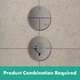 Перемикач потоків hansgrohe ShowerSelect Comfort S для душа 15558000 хром - зображення 3