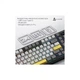 Клавиатура Ajazz AK980 V2 Maillard Switch Wireless/Bluetooth/USB UA Black/Grey/Yellow (AK980-V2-M-BGY) Ajazz AK980-V2-M-BGY 970314 - изображение 3