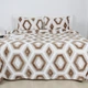 Покривало штучне хутро євро розмір 220*240 см Boho ТЕП Бежевий з білим (52320220240) - зображення 2