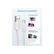 Дата кабель USB 2.0 AM to USB-C 0.9m 322 White Anker (A81H5H21/A81H5G21) ANKER A81H5H21/A81H5G21 970247 - изображение 2