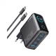 Зарядний пристрій Anker Laptop GaN 140W 3xUSB-C PD3.1 + USB-A + display + cable Black (B2697GZ1) ANKER B2697GZ1 970236 - зображення 1