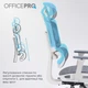 Офісне крісло OfficePro Skyline OC750-W-DG-DG (OC750-W-DG-DG) OfficePro OC750-W-DG-DG 970035 - зображення 12