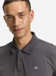 Поло длинное мужское Tom Tailor 1043278-10307 2XL Dark Shadow (4069402245873) - изображение 4