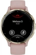Смарт-часы Garmin Venu 3S Soft Gold Stainless Steel Bezel with Dust Rose Case and Silicone Band (010-02785-03) - изображение 2